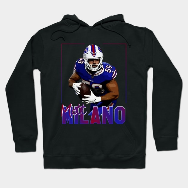 Matt Milano Hoodie by Aloenalone